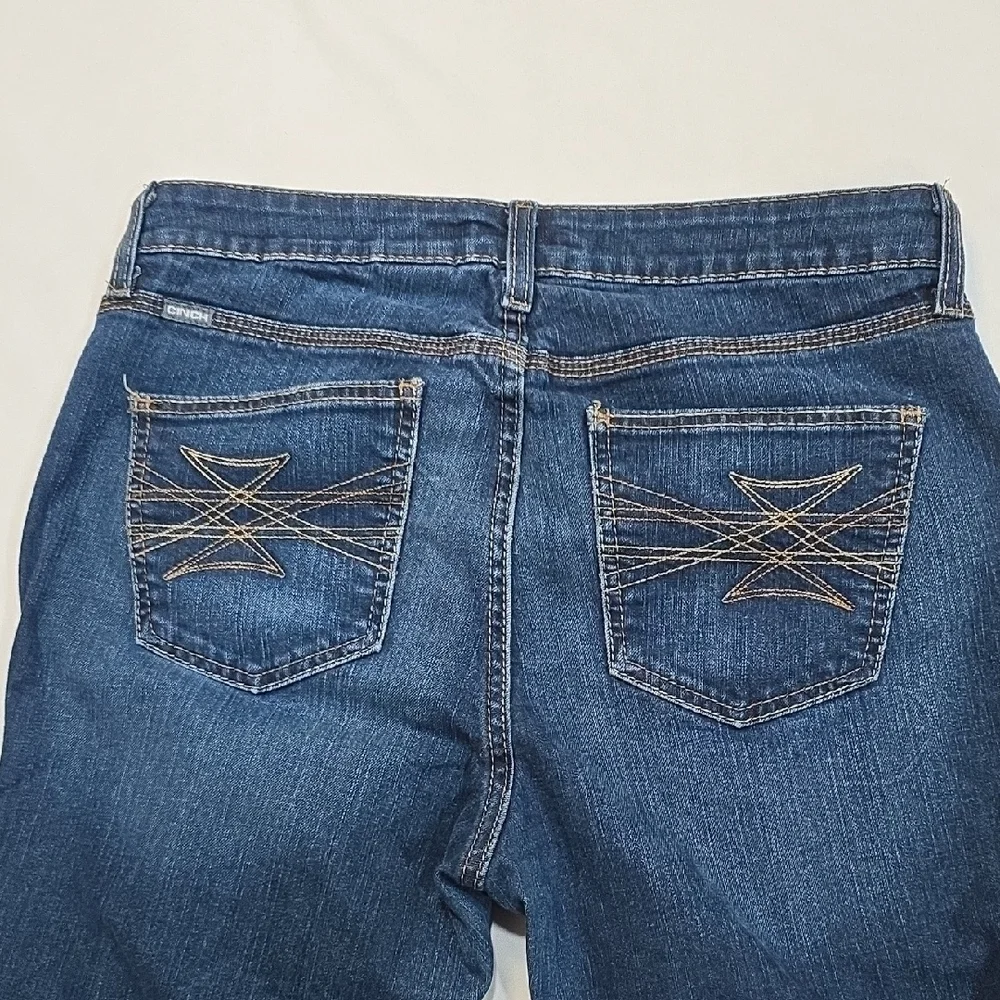Cinch‎ Shannon Womens Dark Wash Bootcut Western Jeans MJ82553001 Size 31/11 R